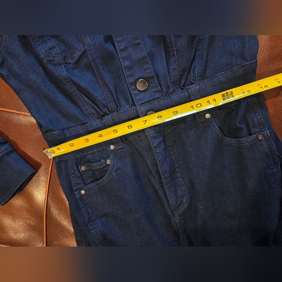Universal Standard Women's Denim Dress 2XS - Picture 9 of 11